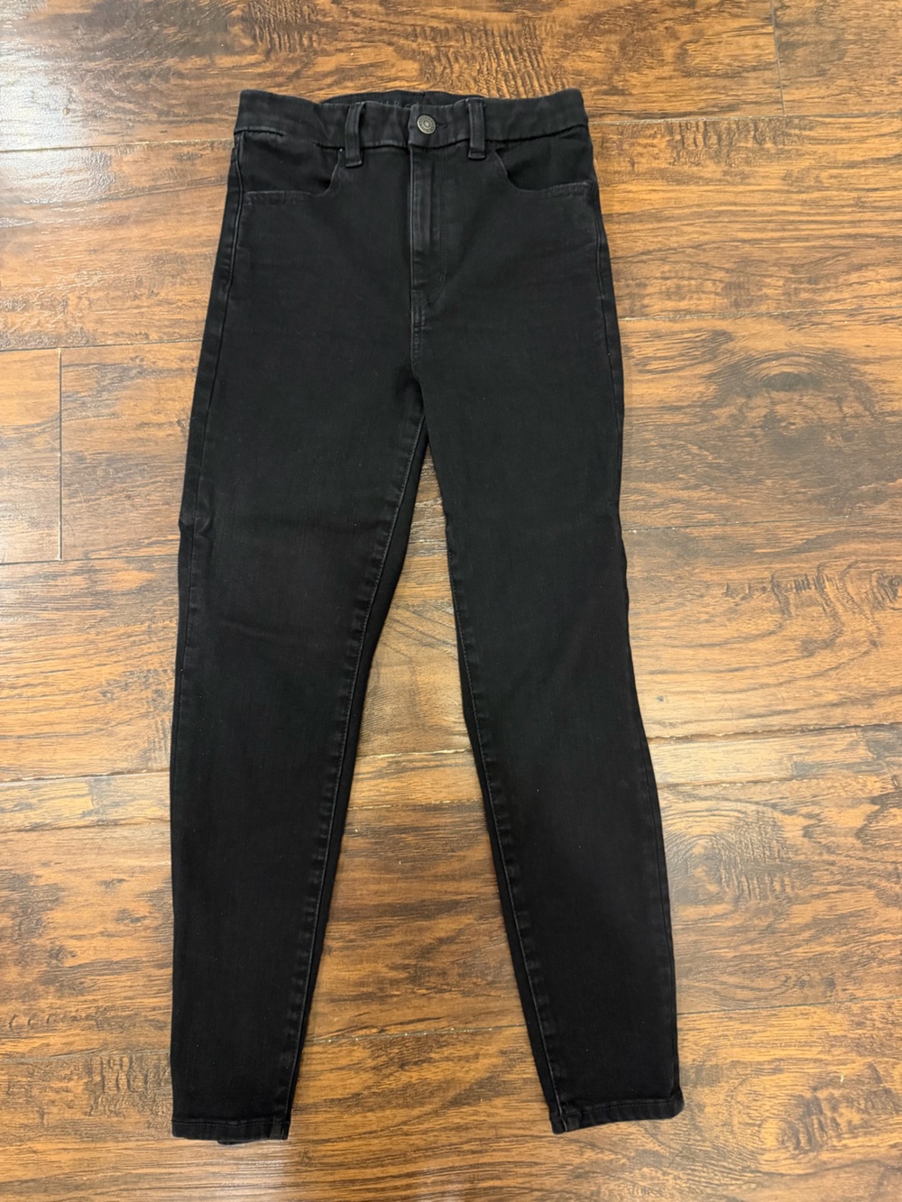 American Eagle Outfitters Black Women's Jegging Curvy High Rise Size 6 Short